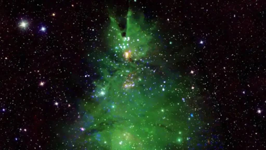 El-Cumulo-del-Arbol-de-Navidad-compuesto-por-la-NASA