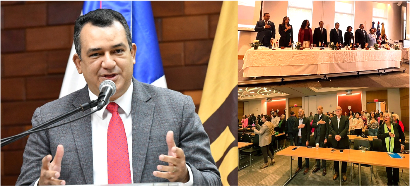 Presidente de la JCE proclama en NY voto