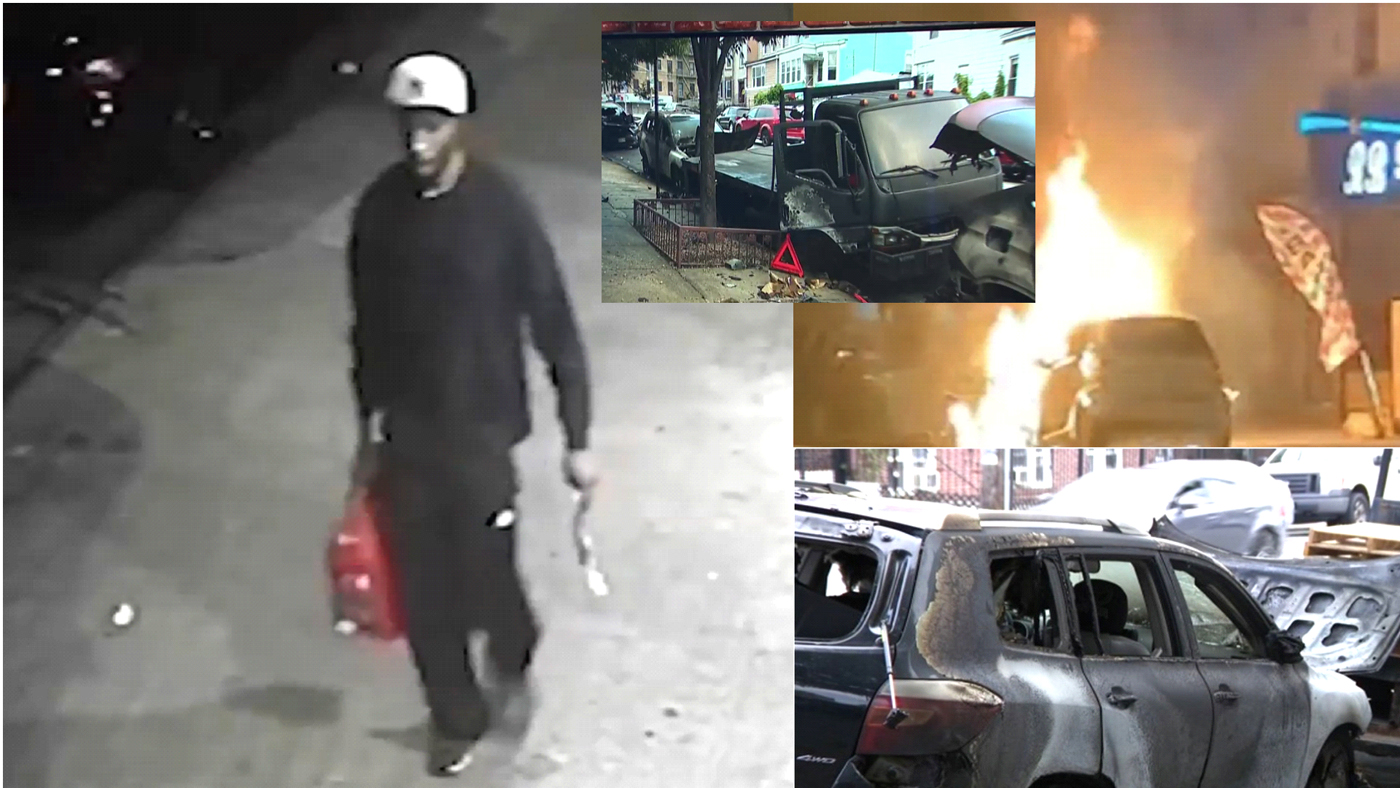 Pirómano desquiciado prende fuego a edificio