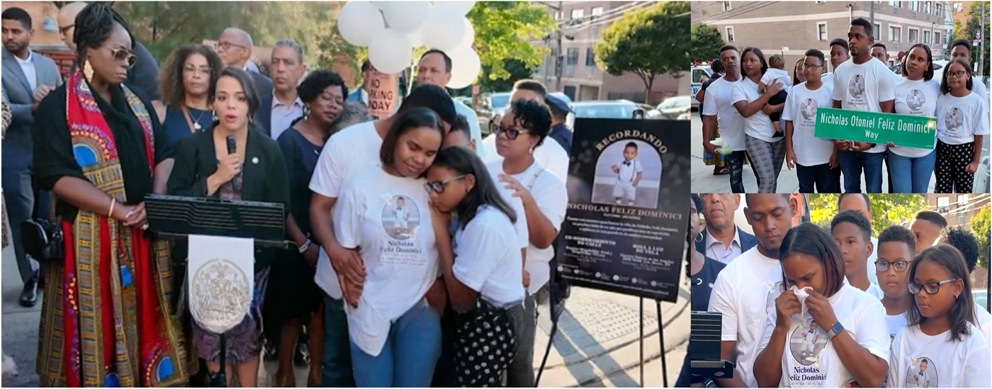 En memoria de niño de origen dominicano