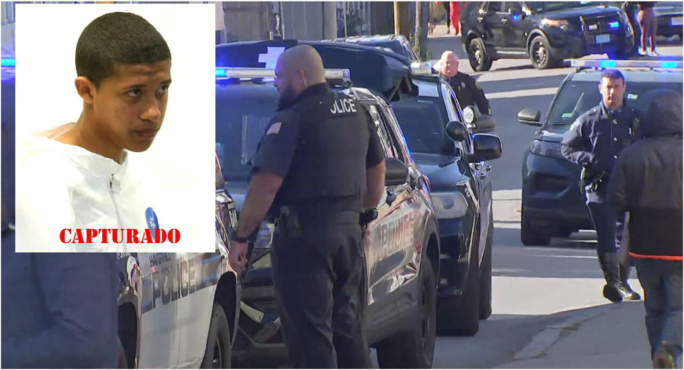 En persecución de alta velocidad y enfrentamiento a tiros