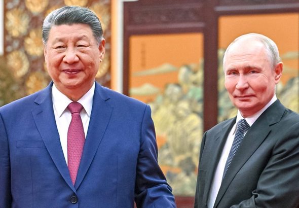 Putin-y-Xi-conversan-en-un-ambiente-amistoso-durante-un-te