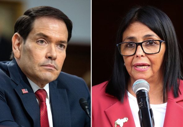 Delcy-Rodriguez-mantiene-una-conversacion-telefonica-con-Marco-Rubio-en-medio-de-intensos-terremotos