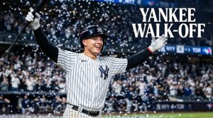 Ben Rice encabeza el triunfo de los Yankees sobre Boston con actuación histórica en playoffs
