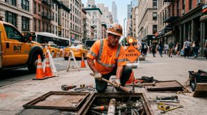 De montar escenografías a apoyar los eventos de la Alcaldía: el trabajo diario de un laborer en el corazón del gobierno de Nueva York