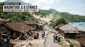 Terremoto de magnitud 5,9 en la isla indonesia de Sumba, sin víctimas ni alerta de tsunami