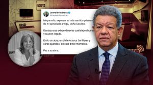 ««Paz a su alma»: el mensaje completo con el que Leonel Fernández honró a Cosette Bonnelly»