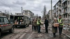 Rusia y Ucrania comienzan una tregua humanitaria para llevar alimentos y evacuar civiles atrapados por la guerra