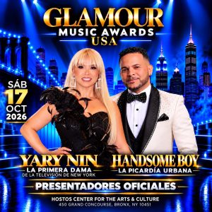 GLAMOUR MUSIC AWARDS USA 2026 REÚNE A YARY NIN Y HANDSOME BOY COMO PRESENTADORES OFICIALES