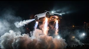 Tesla presenta el Roadster que vuela: el deportivo eléctrico que salta, da volteretas y acelera a 100 km/h en menos de un segundo